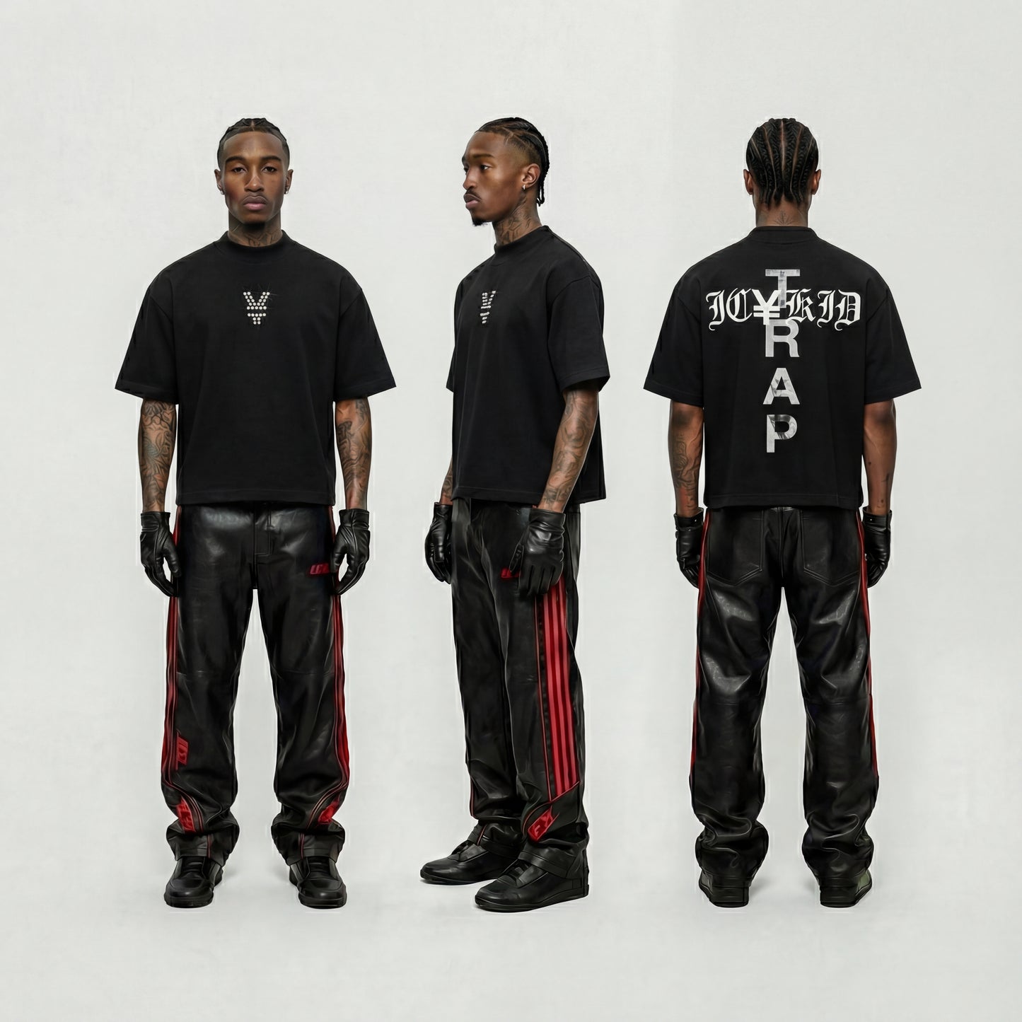 ¥ Trap tee (Black)